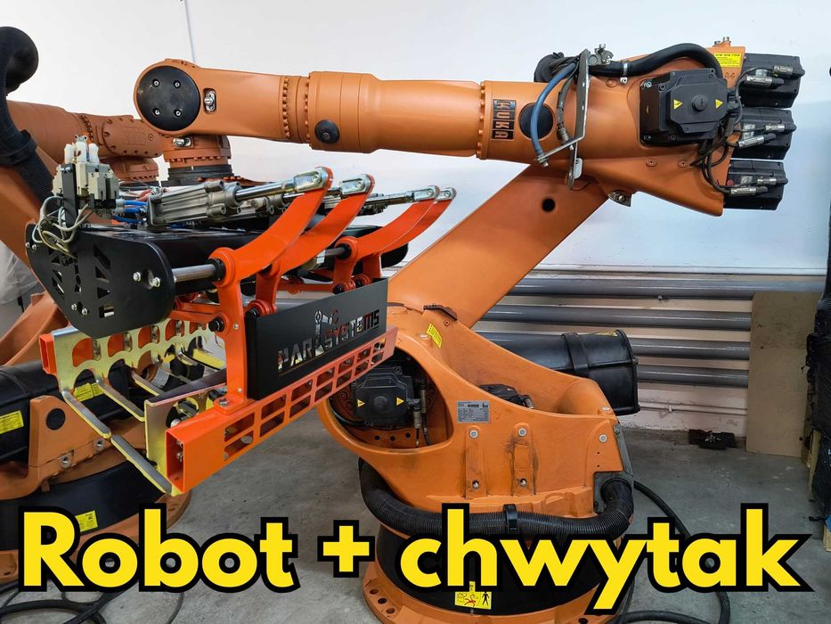 Tani robot do paletyzacji worków / Paletyzacja worków robotem KUKA