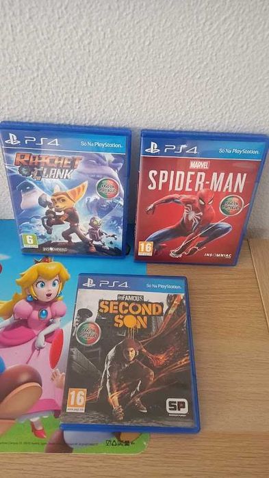 Jogos variados low cost, PS4, PS5, Nintendo 3DS, SWITCH