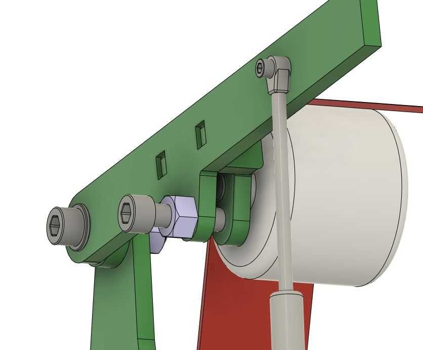 Szlifierka taśmowa- projekt pliki w dxf.
