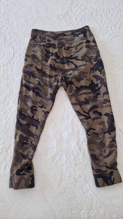 Calças estampadas Zara tamanho XS