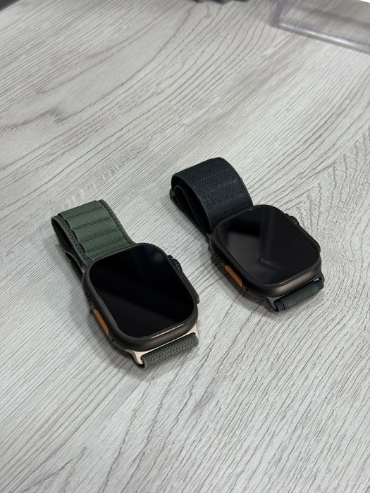 Apple watch ultra 2 49mm black titaniun, стан 10/10.