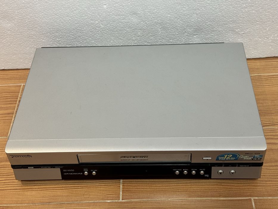 Leitor/Gravador VHS Panasonic