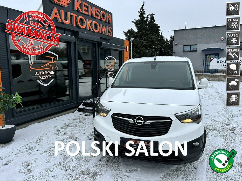 Opel Combo  Świeży Rozrząd, Kamera Cofania, Czujniki Parkowania, Bluetooth, USB