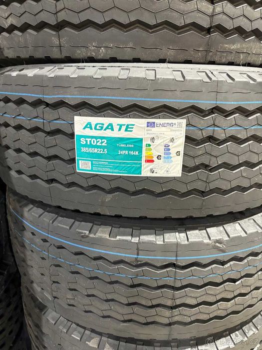 Opony naczepowe 385/65R22,5 AGATE ST021 wzmocniona 164K 24PR  POZNAŃ 870 net