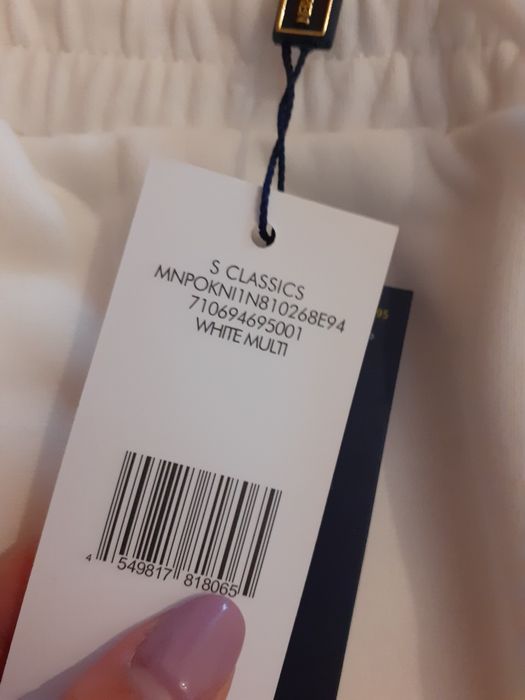 Calções Ralph Lauren brancos