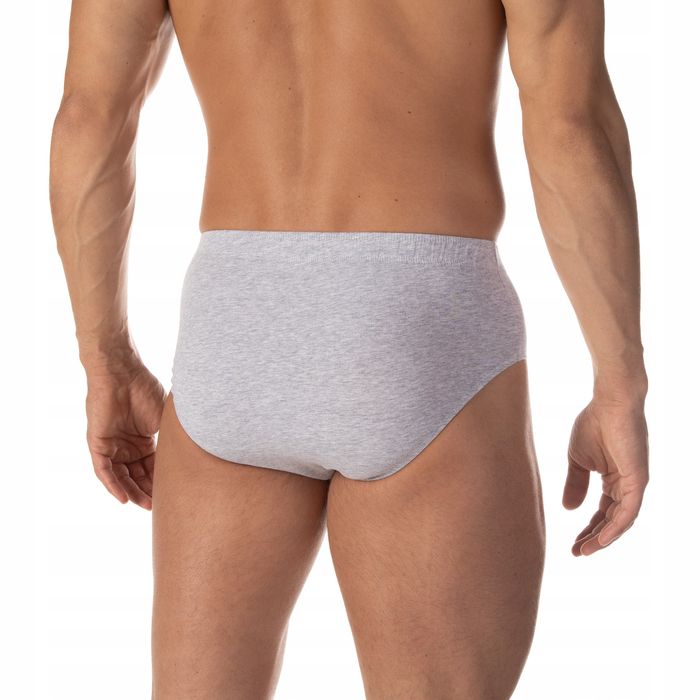 Lama Slipy Męskie M-922 Cl Szare R. L, 2 Szt.