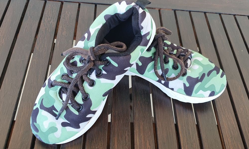 Buty sportowe adidasy Elbrus panterka.