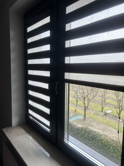 Roleta dzień noc brąz