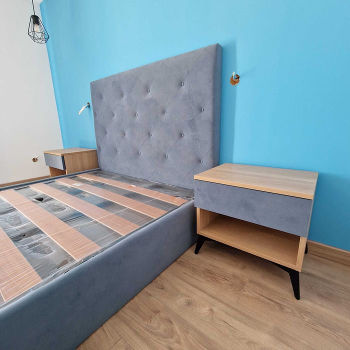 Camas De Casal Estofadas Top de Gama 190x140m Estrado Incluído 199€ !!