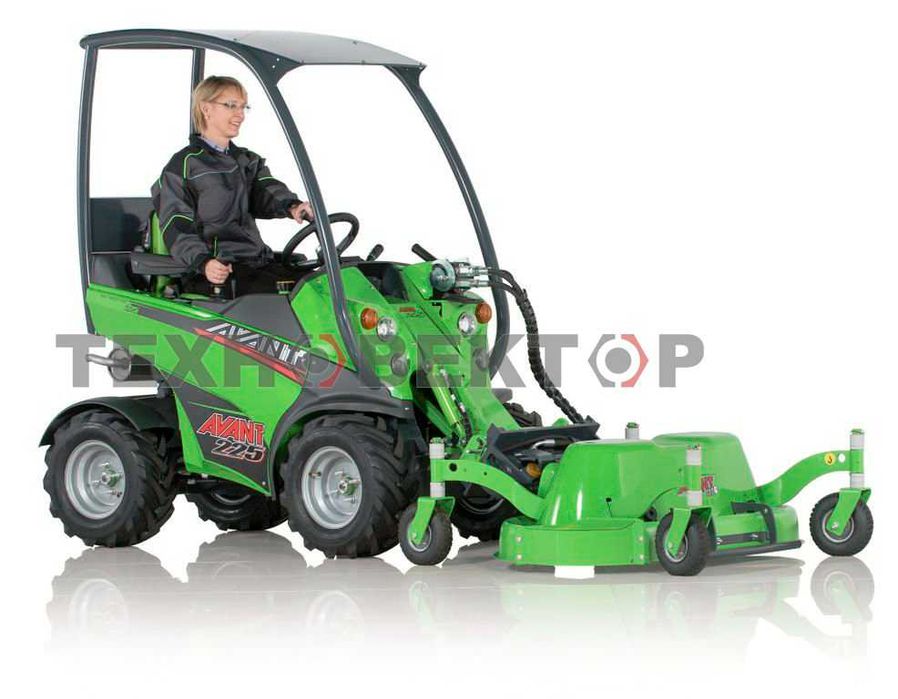 Надійний двигун Kubota в поєднанні з мінінавантажувачем AVANT Авант