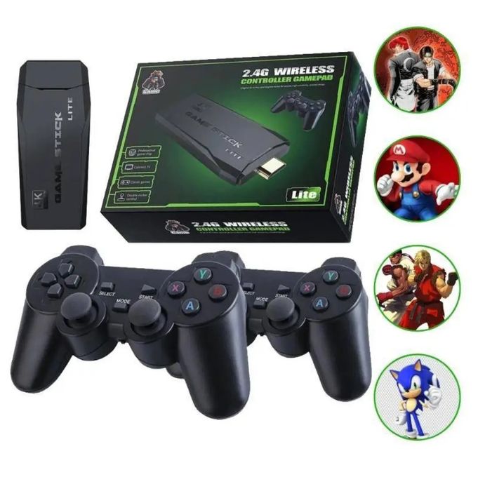 Игровая приставка M8 Mini Game + 2 беспроводных джойстика 10 000+ игр