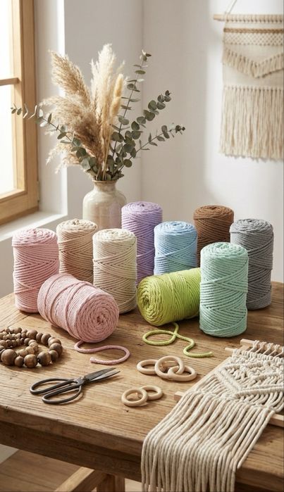 Sznurek do makramy, sznurek do rękodzieła