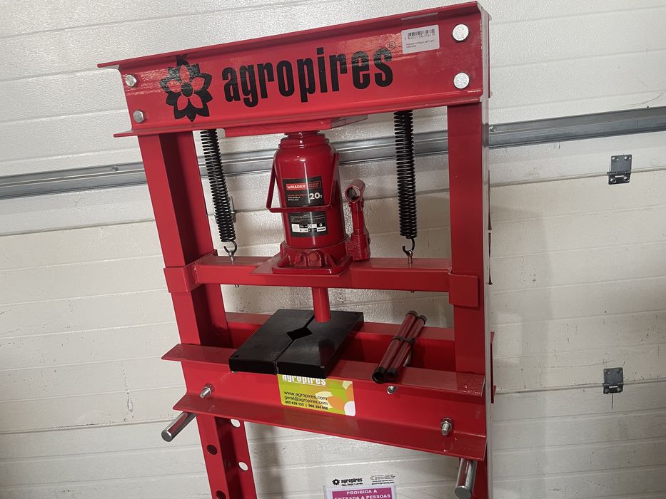 Prensa hidraulica 20 ton.