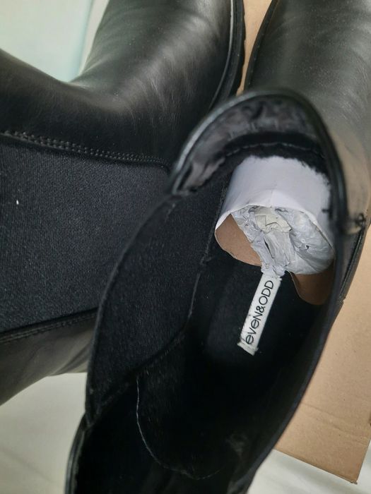 botki męskie even&odd r. 45 czarne