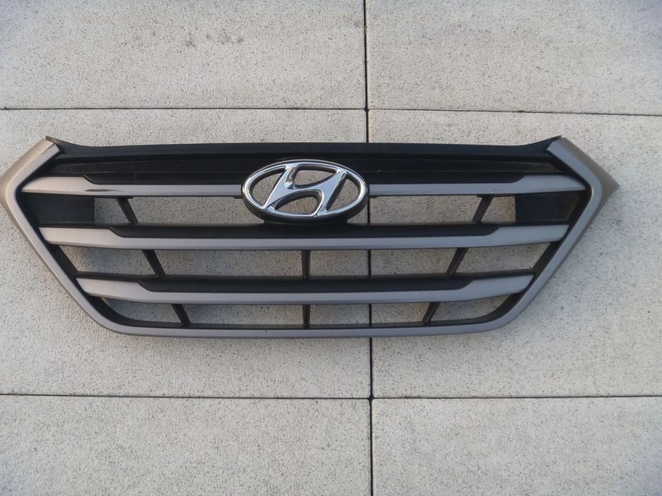 HYUNDAI TUCSON III 2015- ATRAPA ZDERZAKA PRZEDNIEGO ORYGINAŁ ŁADNA 86351-D7000