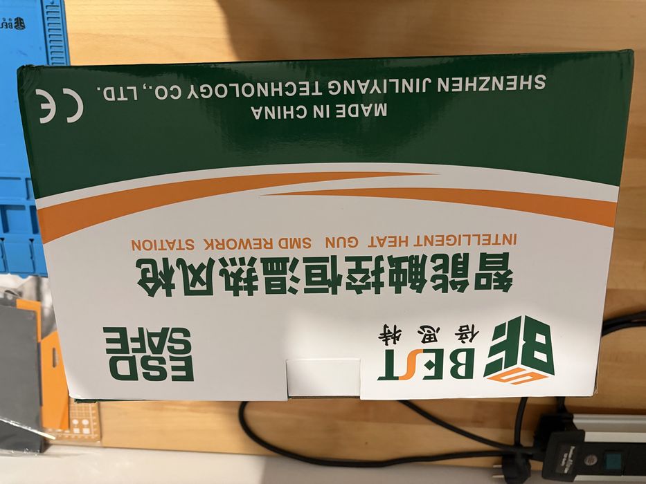 Estação de trabalho de ar quente BST-863