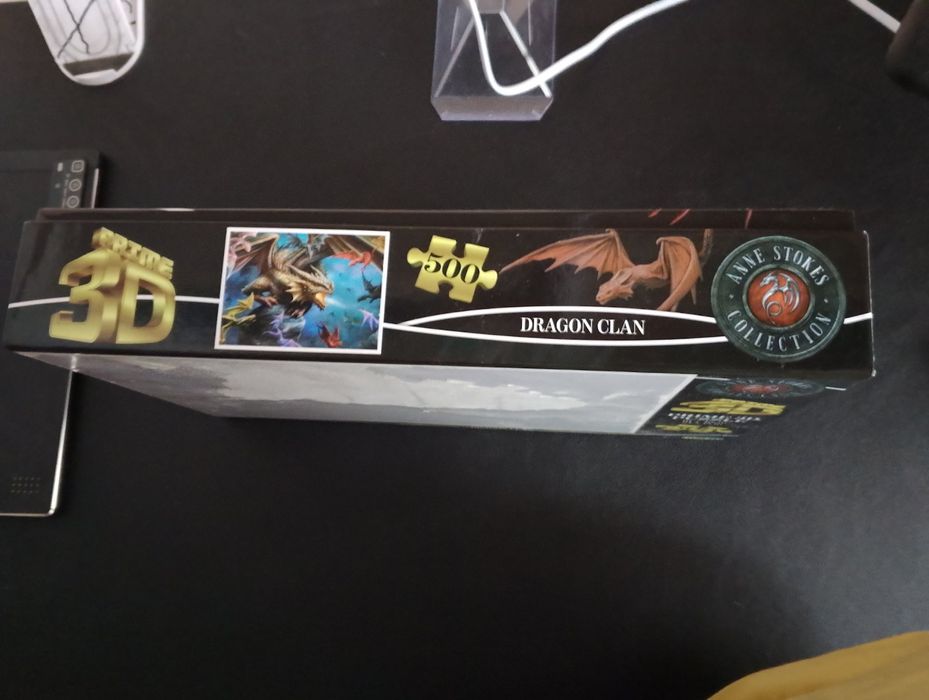 Пазли 3D дракони на 500 шт.