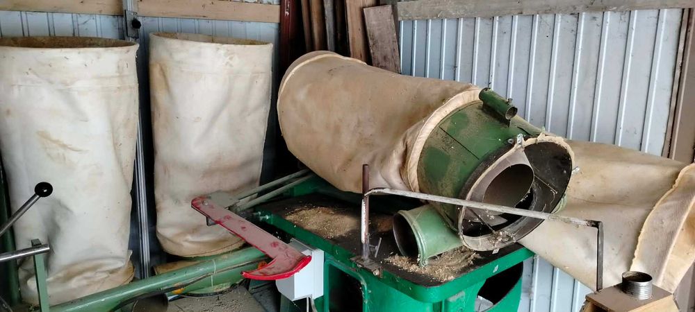 Wentylator odciąg trocin 4kw spanex