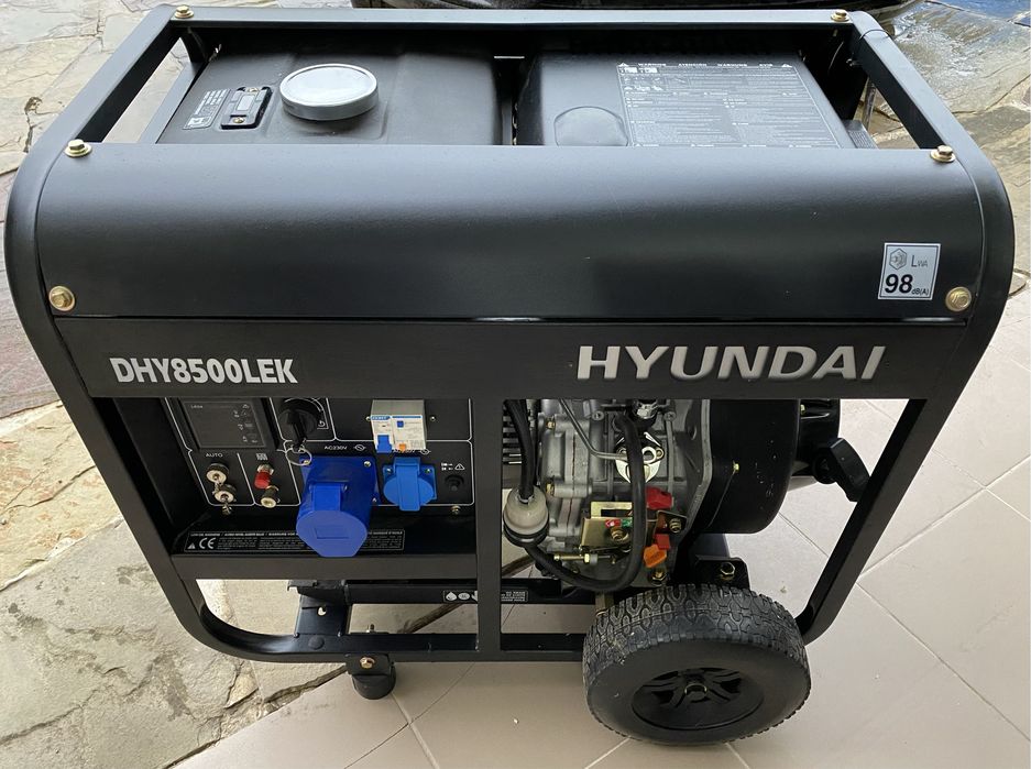 Генератор дизельний Hyundai DHY8500LEK