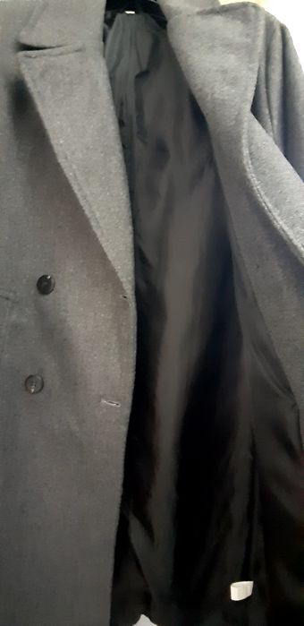 Sobretudo cinzento escuro L