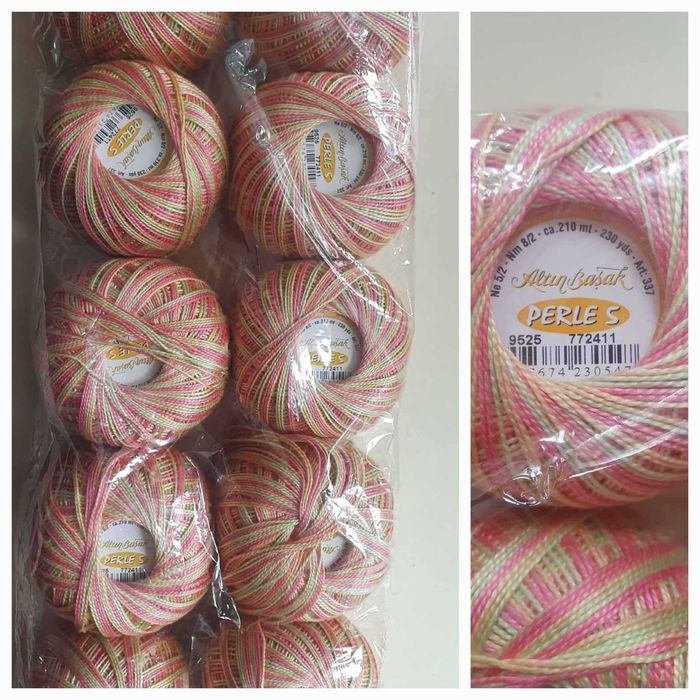 Пряжа Perle 5 МЕЛАНЖ (Перле 5) Altin Basak