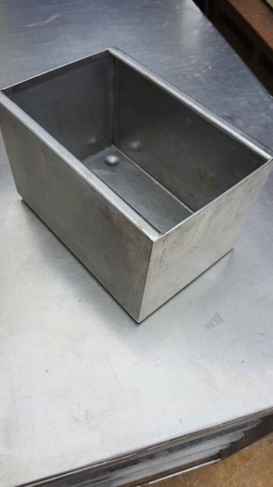Caixas de inox para produtos alimentares