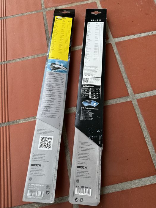 Escovas limpa parabrisas Bosch Aerotwin