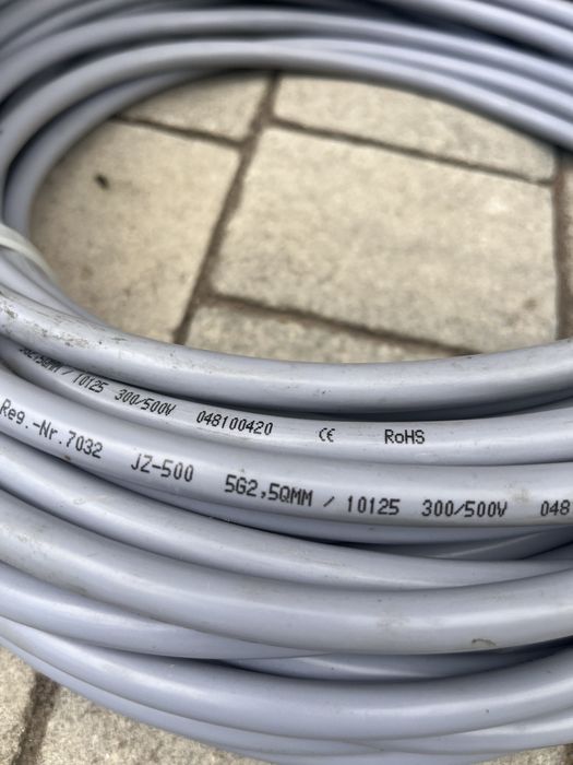 Przewód kabel sterowniczy JZ-500 5x2,5 Helukabel 5x2,5 - 34mb