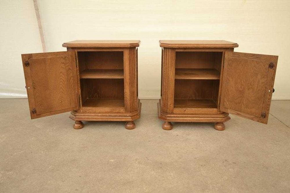 stylowe szafki nocne komplet szafek