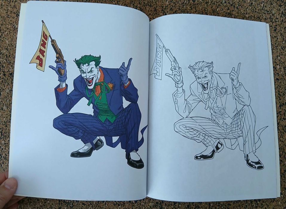 3 Batman Colouring Books