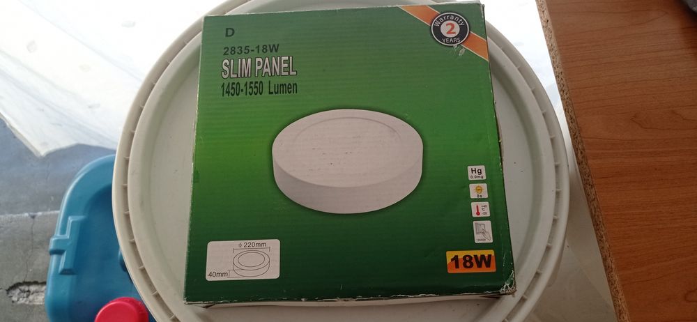 Vendo plafond downlight led, nunca usado