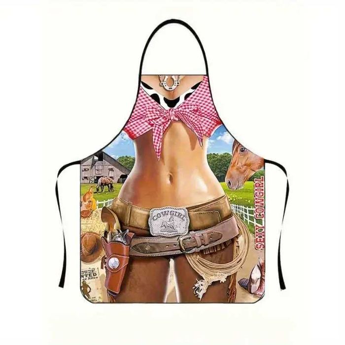 Винтажный фартук Вестерн