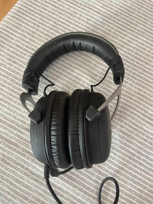 Auscultadores Gaming HyperX Cloud X - Preto | Prateado