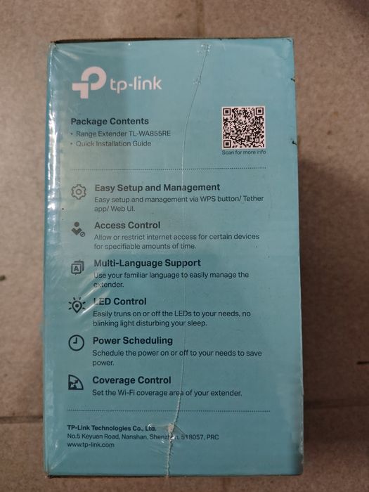 TP-Link wzmacniacz sygnału wifi tl-wa855re