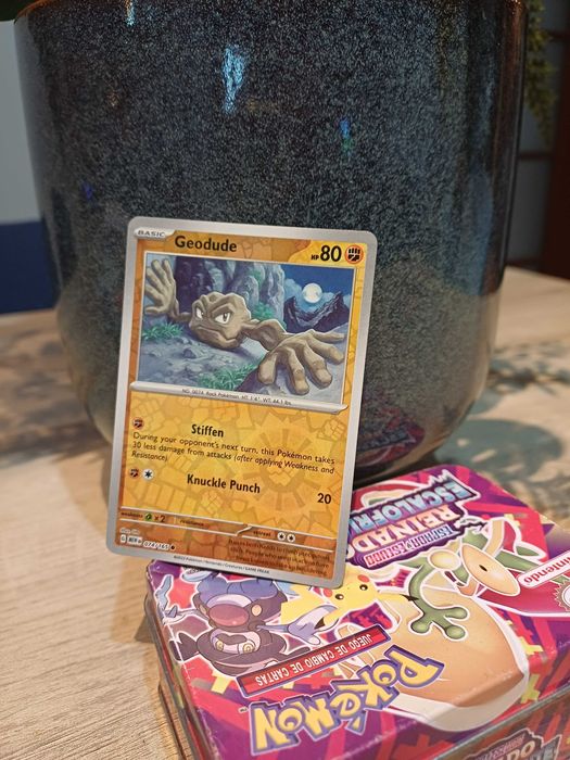 Carta Pokémon Geodude [Reverse Holo] #74 Pokemon Scarlet & Violet 151