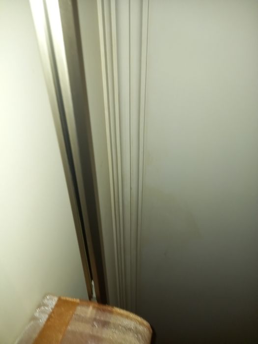 3 pares de ortinas em organza com a calha, como novas