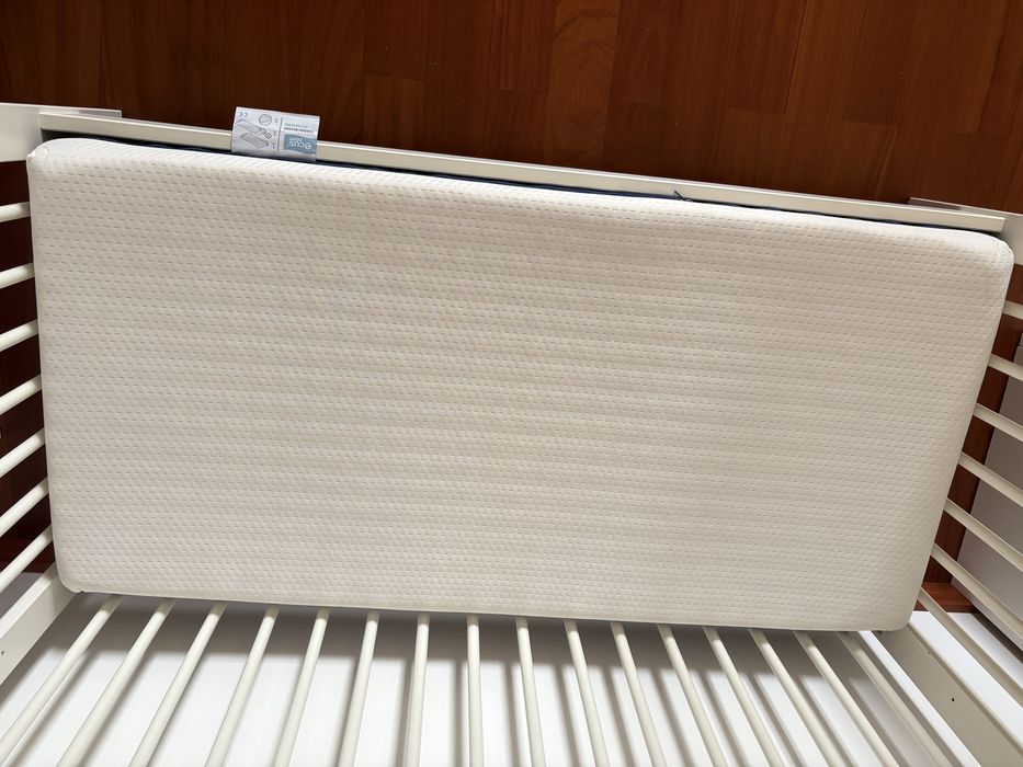 Gémeos: 2 berços IKEA Gulliver + colchões Ecus Kids 120x90 em garantia