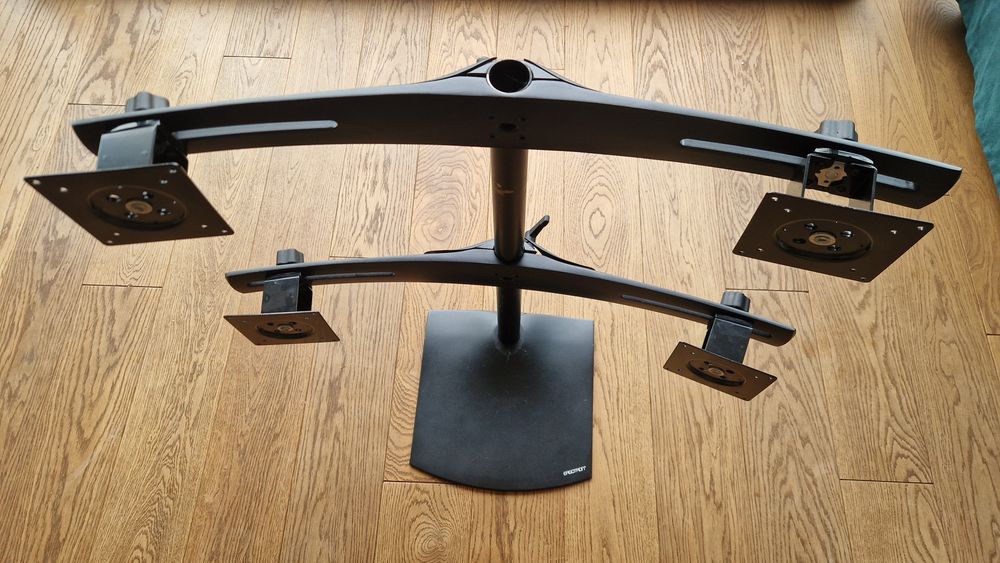 Egrotron Quad Stojak na 4 monitory - metalowy - 4 x 14 kg