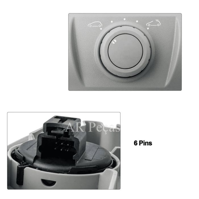 Botão Interruptor Tejadilho teto RENAULT Megane 2 Scenic 2 Laguna 2