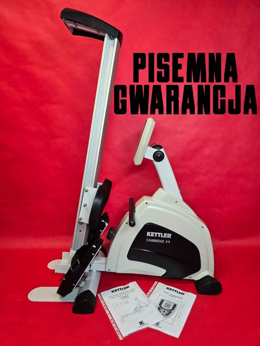 Mocny Wioślarz Kettler Cambridge M Stroker Magnetyczny składany