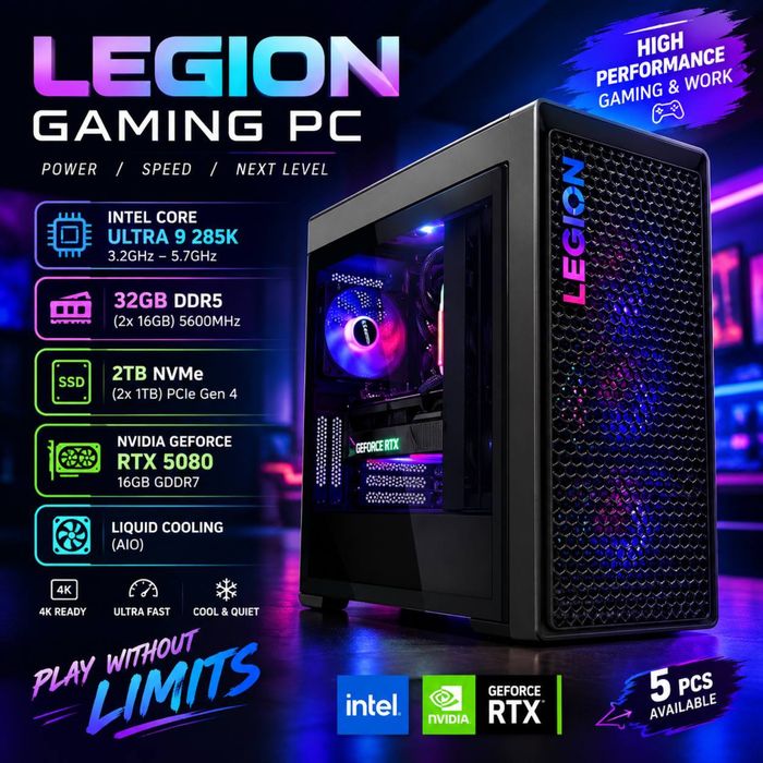 Игровой ПК Lenovo Legion Gaming PC