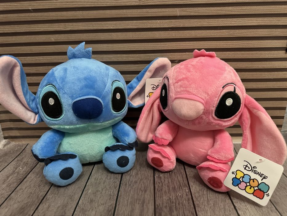 Мягкая игрушка Стич стичь и ангел / мʼяка іграшка Стіч стічь та енджел