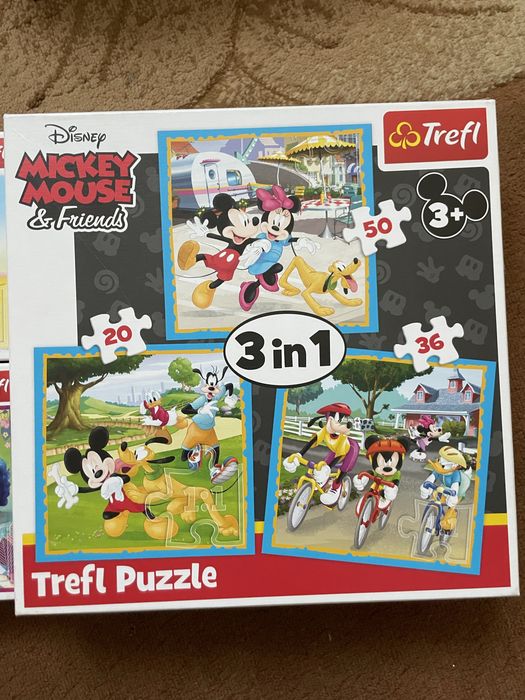 Пазли дитячі Ельза Щенячий патруль мікі маус