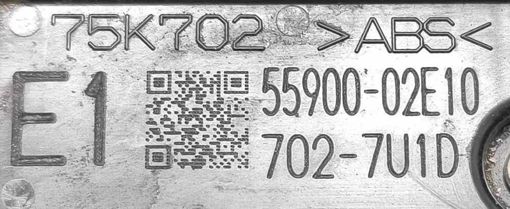 Comando Chauffage / Sofagem 55900-02E10 - TOYOTA COROLLA Hatchback