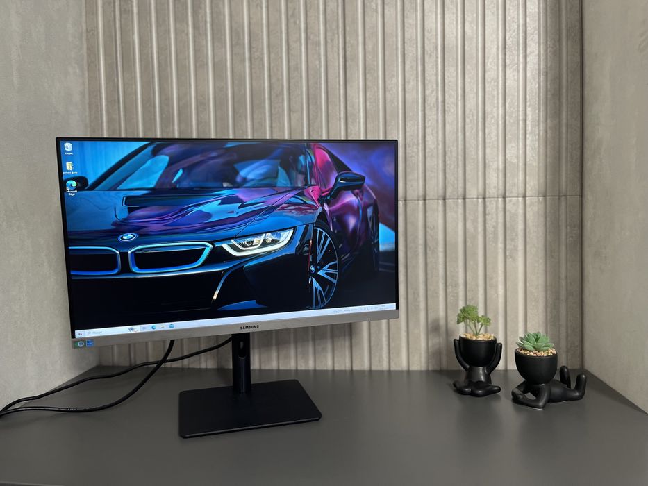 75 гц Поворотний Монітор Samsung 24 дюйми full hd