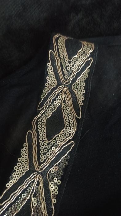 Tuniko sukienka z cekinami l/xl