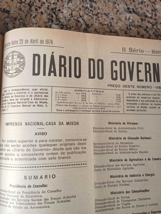 Coleção Histórica de 1974