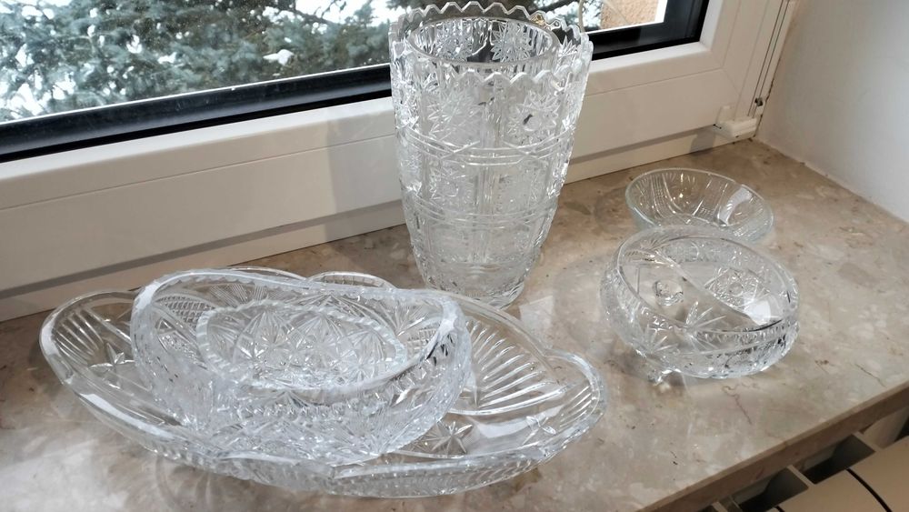 kryształy PRL różne