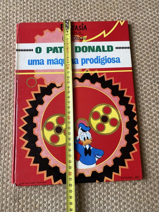 O Pato Donald Uma máquina prodigiosa Editorial Walt Disney Productions