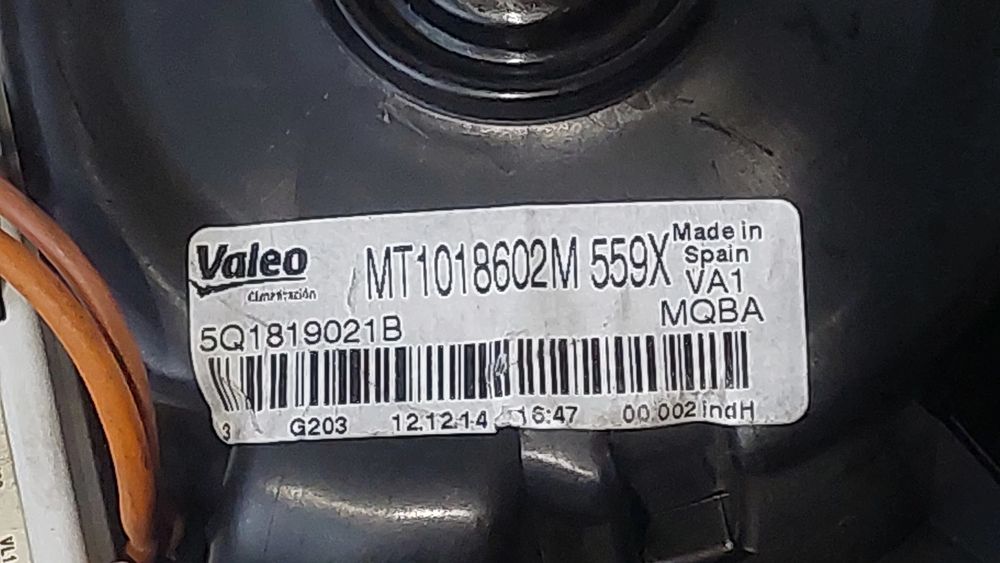 Motor da chauffage / sofagem SEAT Leon (5F1)